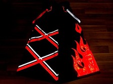 Heatwave phat pants rave gear reflective dance wear hardstyle reflector trousers