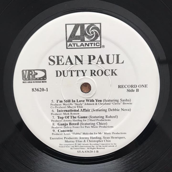 Sean Paul Dutty Rock Analog Record Lp | eBay