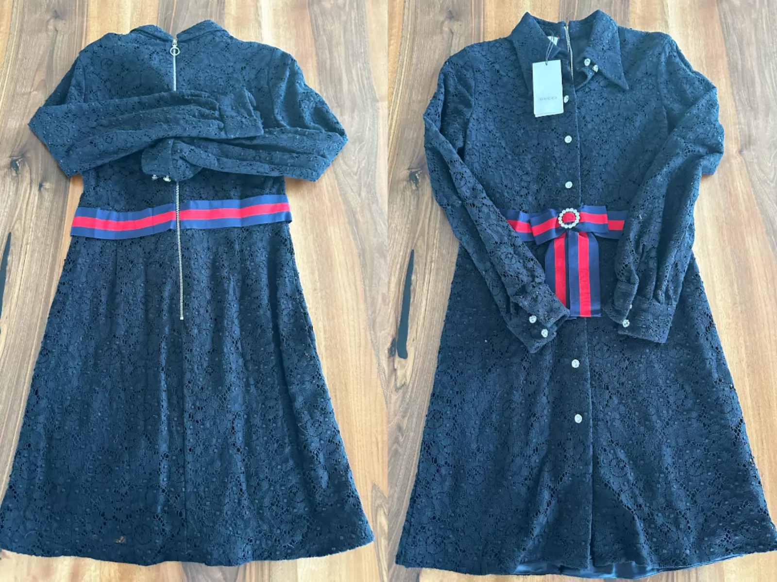 Gucci Runway Belted Midi Ball Dress Evening Cocktail Dress Summer Dress M