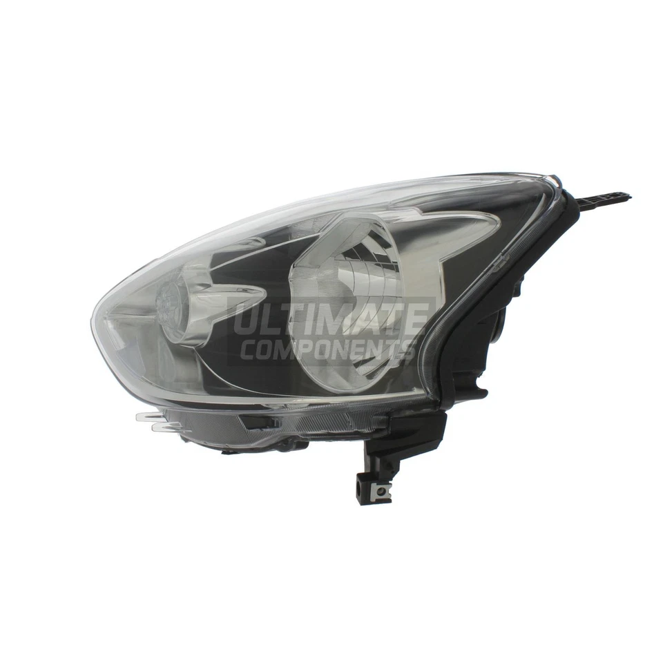 Faro para Nissan Micra K13 hatchback 2013-2017 negro faro lateral pasajero Foto 3 de 4