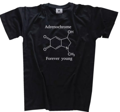 Chemical Molecules - Adrenochrome Adrenochrom For T-Shirt L black o Wahl B&C#190