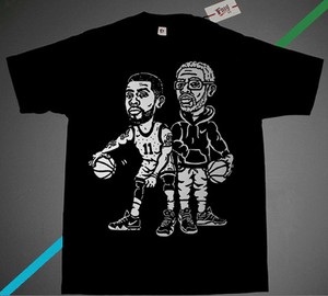 kyrie irving t shirt black