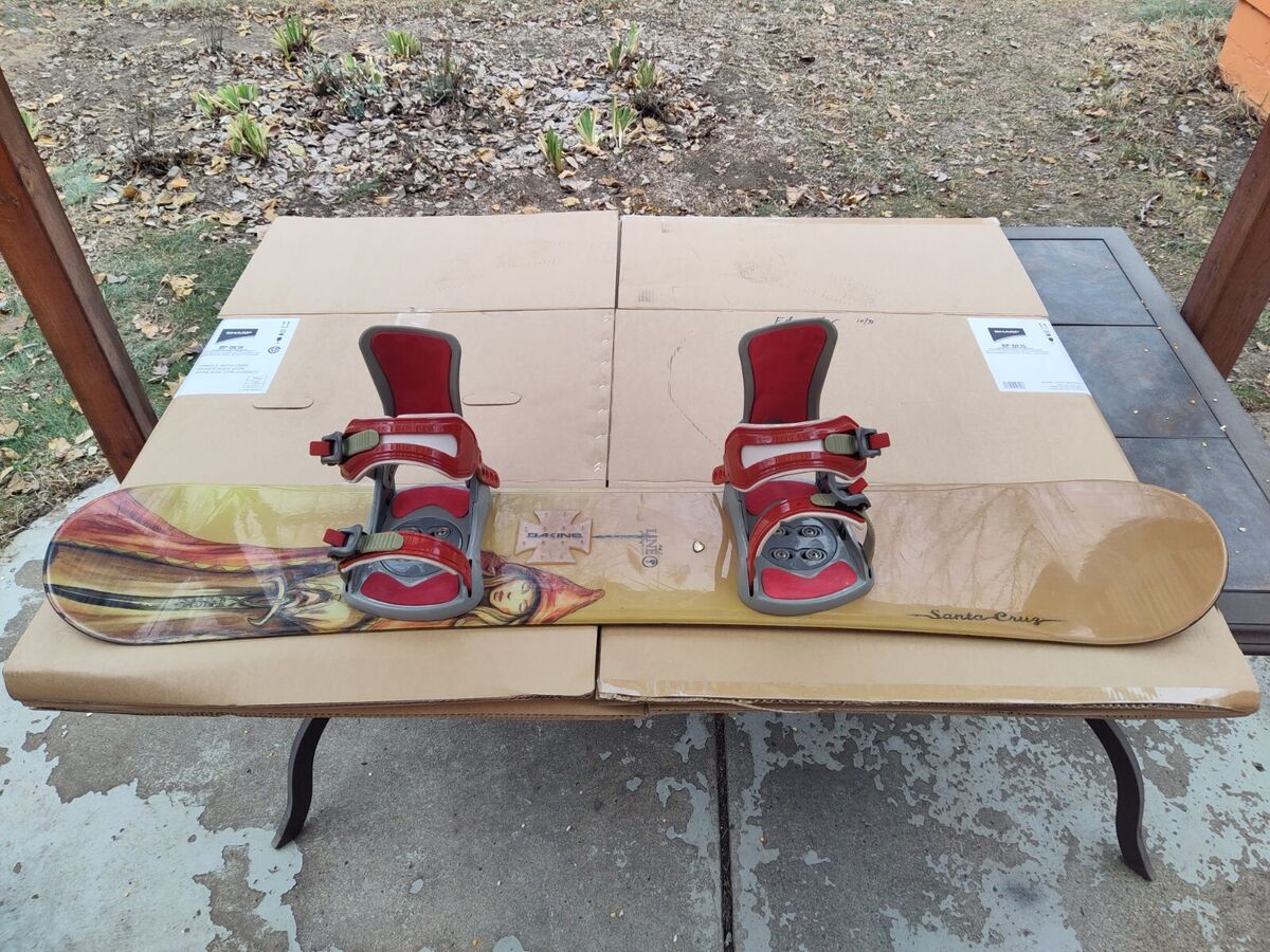 SANTA CRUZ 147 Dragon Snowboard with Bindings | eBay SANTA CRUZ 147 Dragon Snowboard with Bindings | eBay