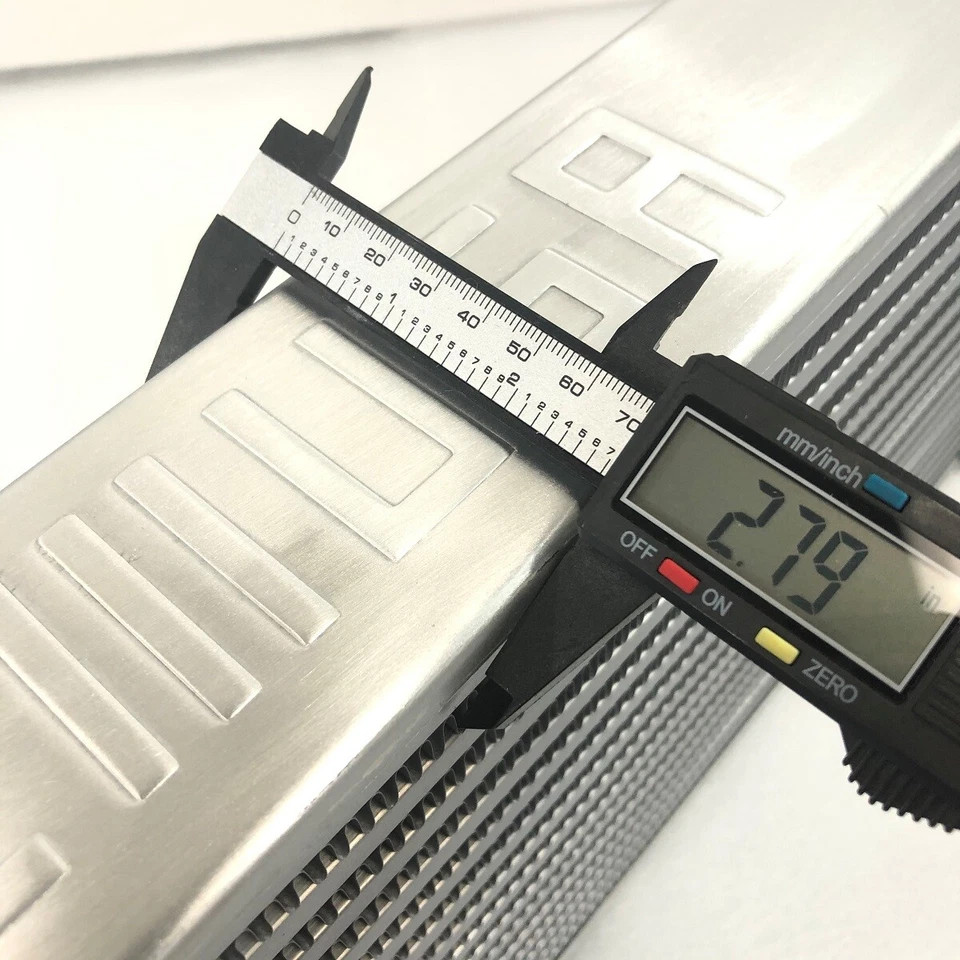 Intercooler FMIC 31X13X3, 2,5" para civic 240sx Subbie Sicon Ford Mazda Foto 4 de 4