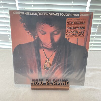 Action Speaks Louder Than Words by Chocolate Milk Vinyl LP 2014 Sealed!
