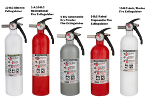 Kidde Fire Extinguisher Auto Marine Kitchen Recreational