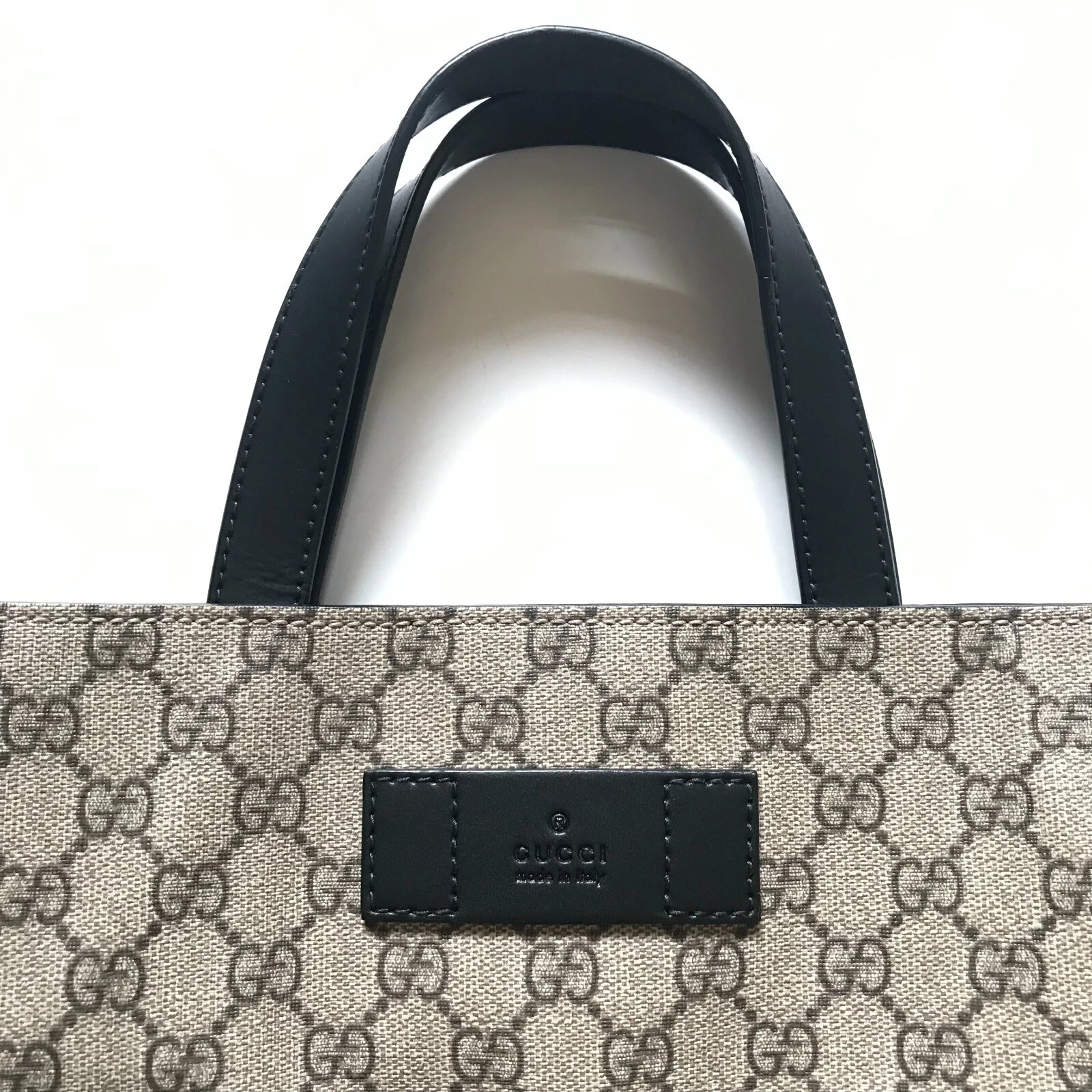 Borsa messenger Gucci Supreme GG logo borsa donna tela morbida convertibile