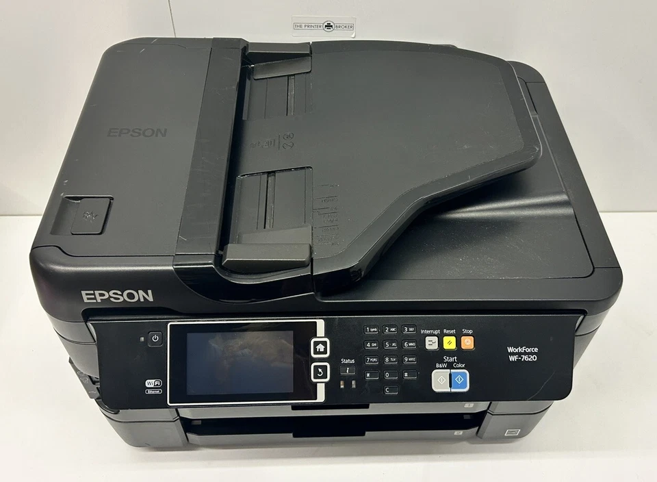 Epson Workforce WF-7620DTWF A3+ Colour Multifunction Inkjet Printer C11CC97301 - Image 4 of 4