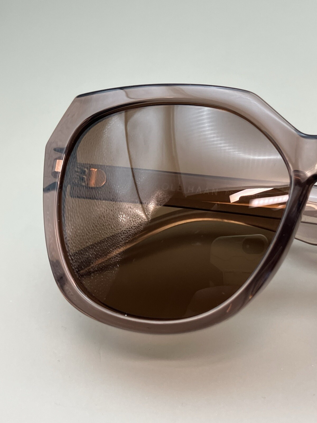 COLE HAAN Sunglasses CH9040 272 TAUPE CRYSTAL Cle… - image 11