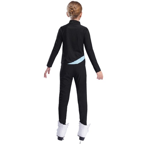 Kids Girls Outfits Stage Tracksuit Gymnastics Suit Training Clothes Sports Gym - Picture 37 of 82