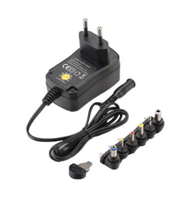 Alimentatore Switching Eagle P003B Multitesione 3-12V Selezionabile, 600mA, Spina UK