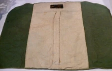 Vintage RL Morris Jeweler Bowling Green Silver Cloth 6 Slot Strap Roll Tie Pouch