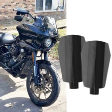 Black Motorcycle Handle Bar Hand Guard For Harley Davidson Touring Ultra Limited