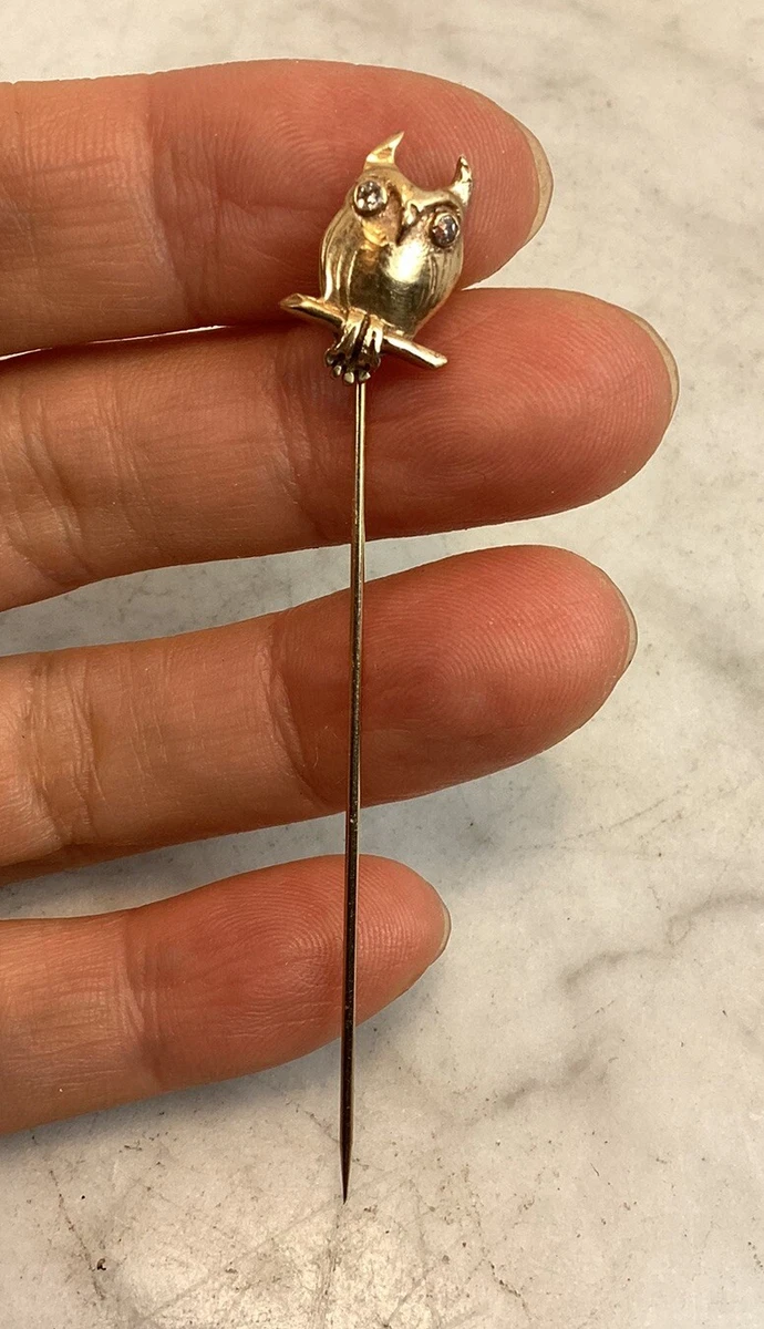 25+ Vintage Diamond Stick Pin In Retro Fine Pins & Brooches for