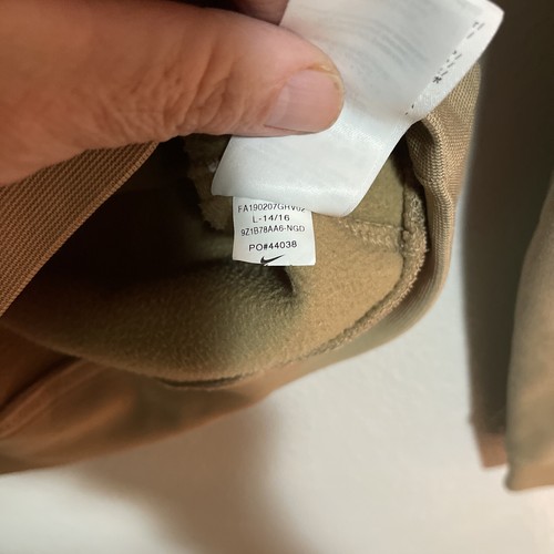 Indianapolis Colts Khaki 2019 Salute to Service Pullover Hoodie youth 14/16 - Picture 8 of 12