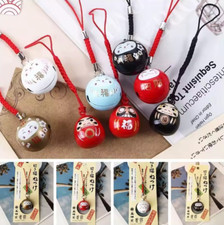  Japan Souvenir Japan Lucky Cat Bag Pendants Bell Keyring Lucky Charm Gift G23