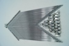 Kreidler Florett K54 Eiertank OM 183mm Speichen Satz für 17 Zoll Rad Felge 