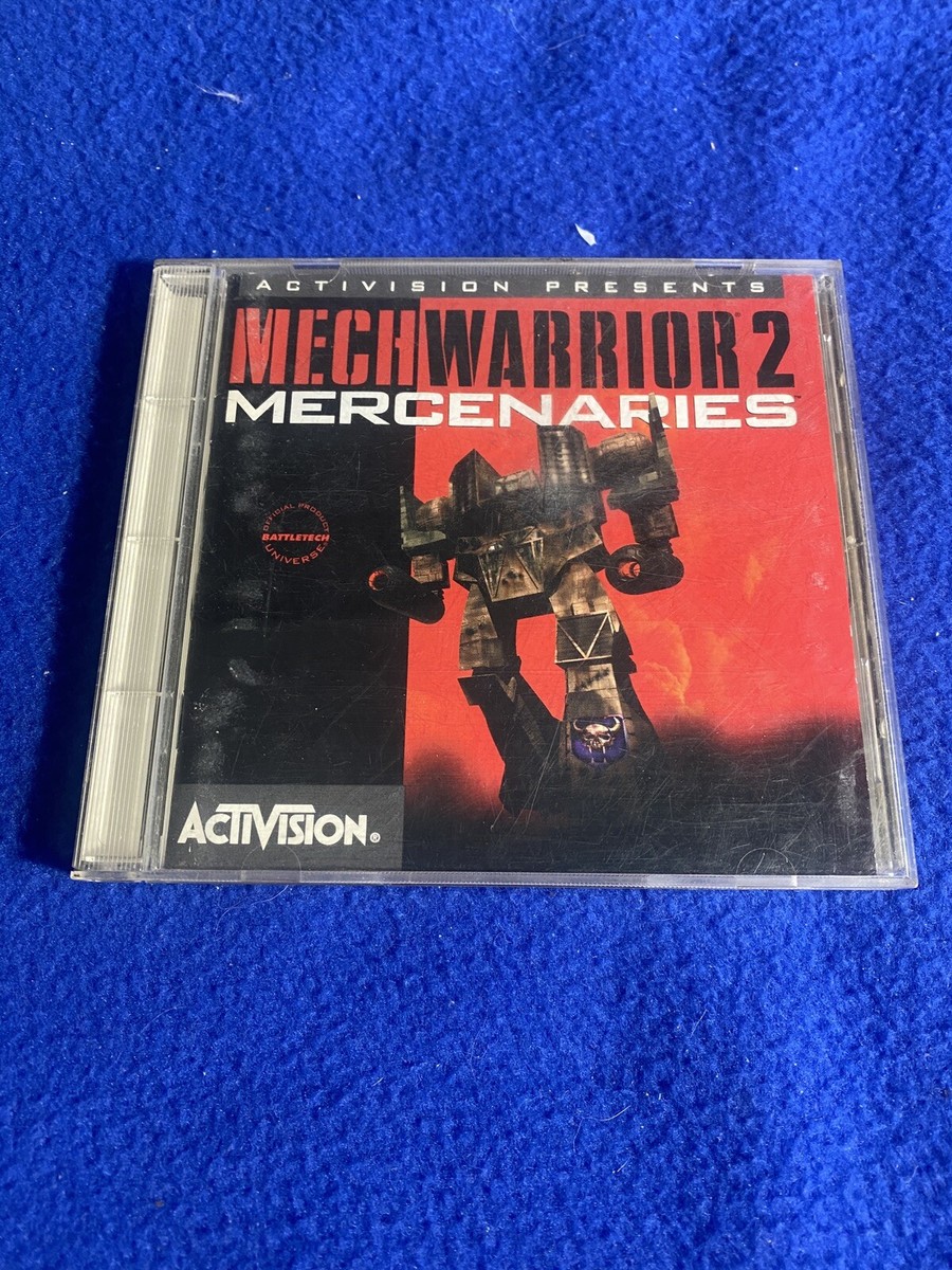 MechWarrior 2 Mercenaries PC Game CD-ROM Activision Mech Warrior
