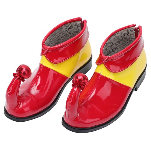 Scarpe Da Corno Magiche Uomo Bambino Grandi Clown Accessori Per Costumi - Foto 3 di 12