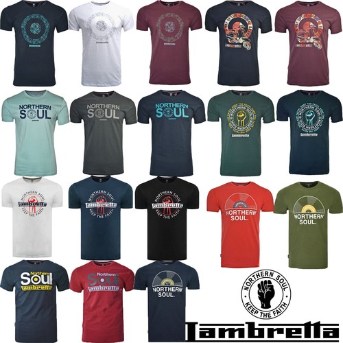 Lambretta T-Shirts Tee Crew Neck Short 