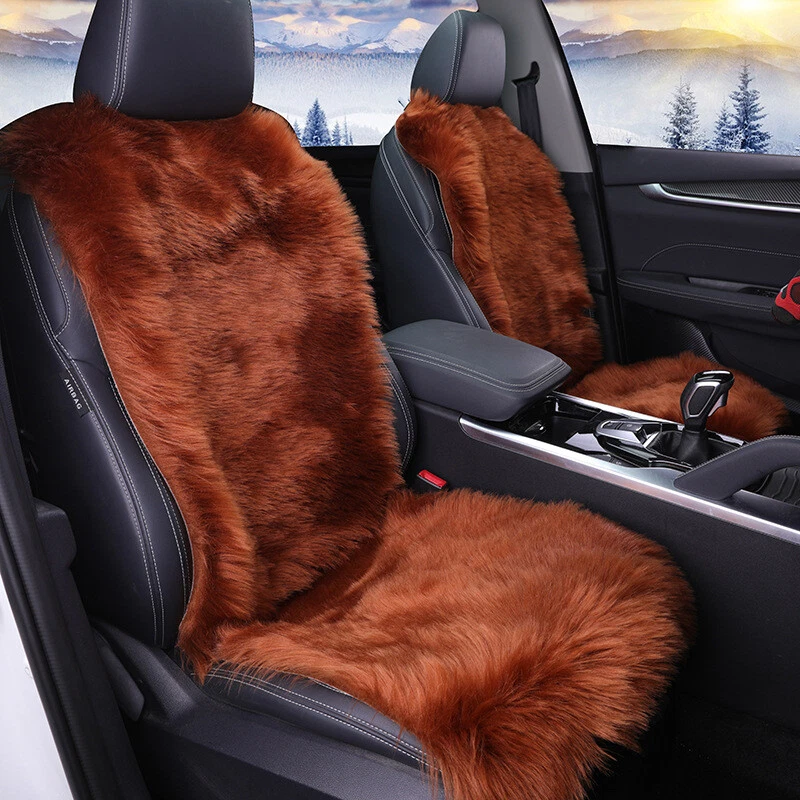 Lambskin Wool Fleece Car Seat for Decoration and Warm in Winter