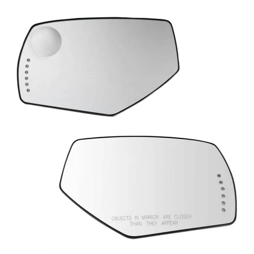 New Power Heated Mirror Glass w/ Signal Set For 2014-2018 Silverado Sierra
