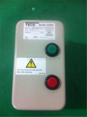 1Pcs New HUB-32RK Control Motor Magnetic Starter Teco Plc Module ve