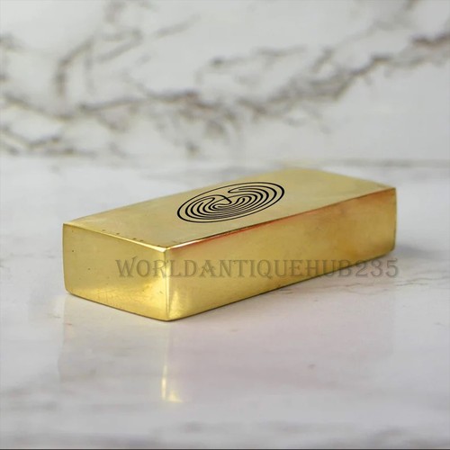 Vastu 6 Cm Completo Latón Aura Booster Neutralizar para Aumentar Energía - Imagen 2 de 5