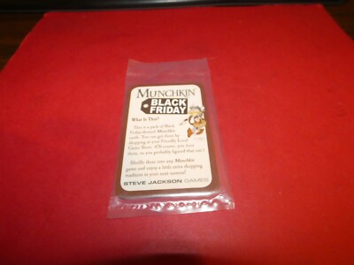 Steve Jackson Games: Munchkin Black Friday: Sealed