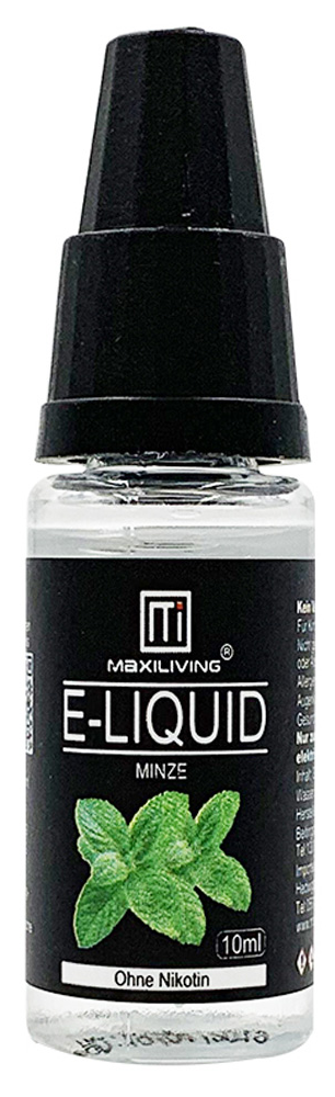 Maxiliving E Liquid ohne nikotin aroma 10ml, Geschmcke E Shisha E  Zigarette | eBay.de