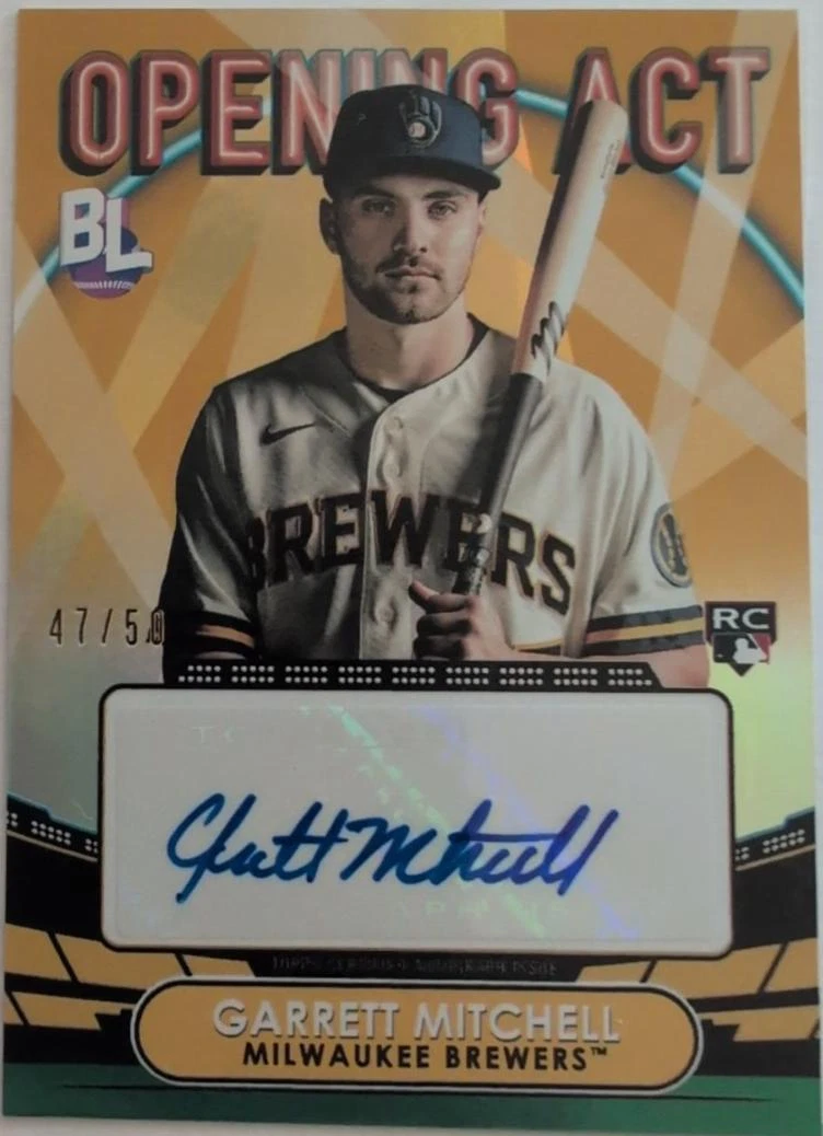2023 Topps Big League - Garrett Mitchell #OAA-GMI