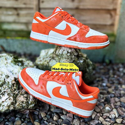 Women's Nike Dunk Low 'Cracked Orange' FN7773-001 UK8 US10