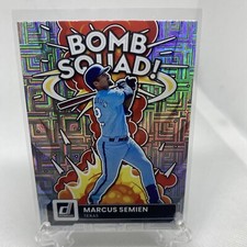 2022 Panini Donruss Bomb Squad Insert Vector Parallel #BS-4 Marcus Semien