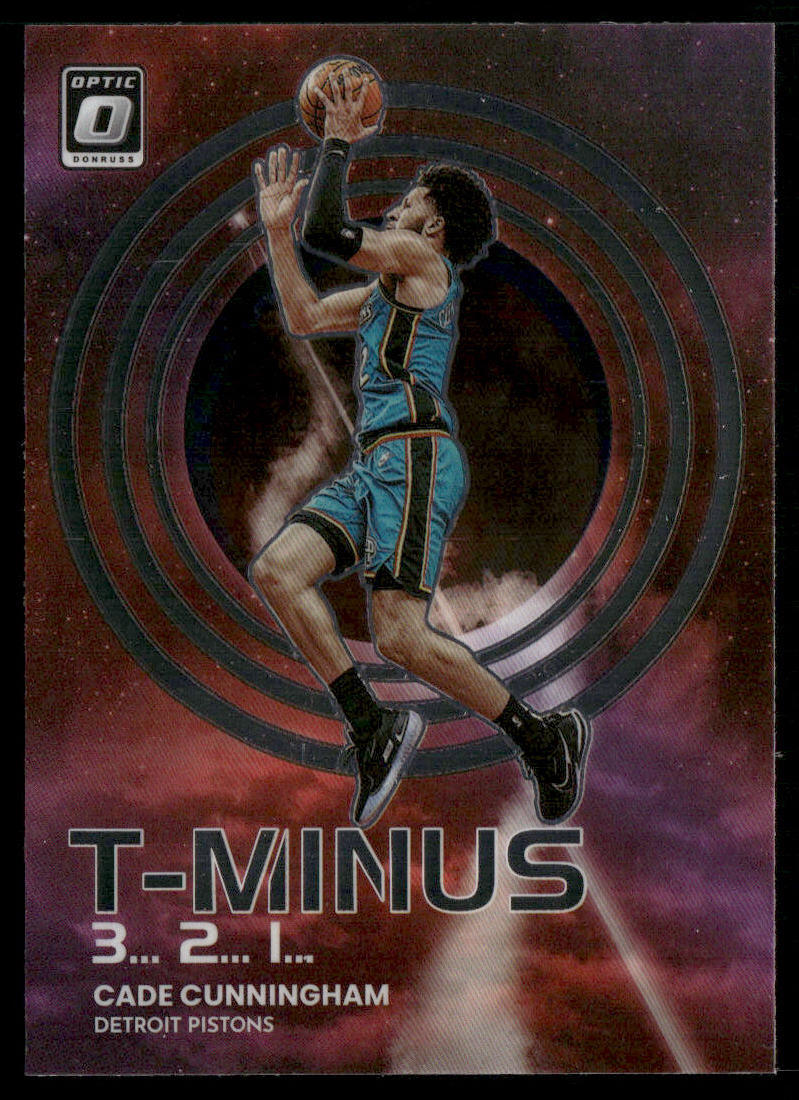 Cade Cunningham 2022-23 Donruss Optic T-Minus 321