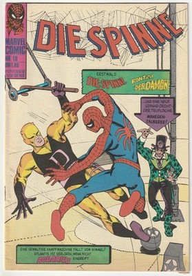   DIE SPINNE #18, Williams Verlag/Marvel Comics 1974 COMICHEFT TOP Z1