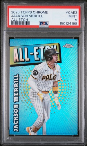 2025 Topps Chrome All Etch Jackson Merrill #CAE-3 card