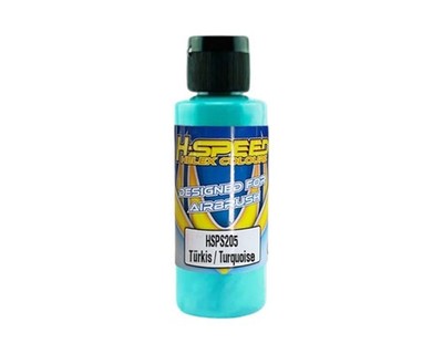 H-SPEED Lexan Airbrush Farbe 60ml Türkis HSPS205 