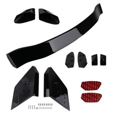 Rear Trunk Lip Spoiler Wing For Honda Civic 10th Gen Sedan 2016-21 R Style Rear Trunk Lip Spoiler Wing For Honda Civic 10th Gen Sedan 2016-21 R Style