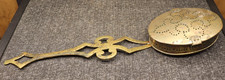 Antique Peerage Brass Bed Warmer Foot Heater 21 Long Made In England