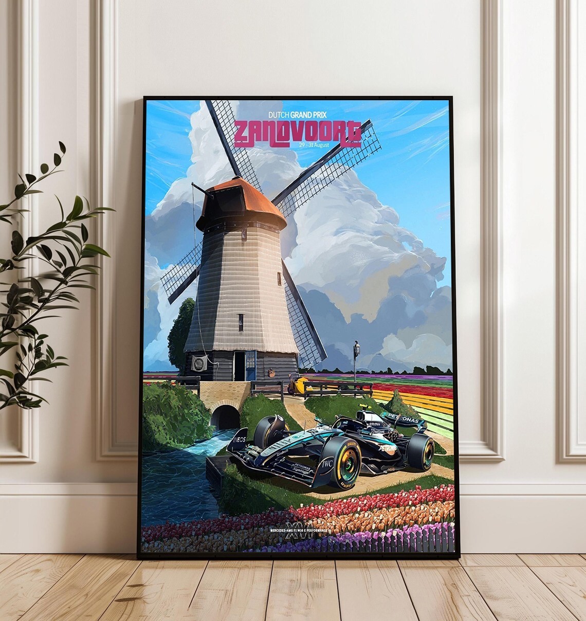 Poster Gran Premio d'Olanda 2025 - Decorazione per la casa foto 2