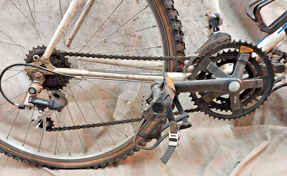 Bicicleta MTB Diamondback Sorrento 1991 XLarge 20" rígida rígida acero cromado café Foto 3 de 4