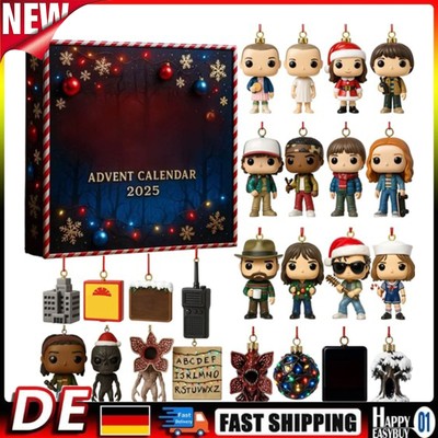 Countdown Stranger Things Advent Calendar 2025   24 Days of Festive 2D Blind Box