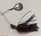 3 Vintage Spinner Baits, Early Strike King W/Red Eyes, Double Hook, Plastic Coat — photo 4