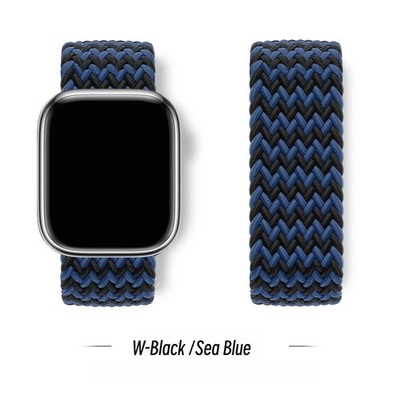 Braided Solo Loop Band Size S 49mm For Apple Watch 10 9 8 7 6 5 4 SE Ultra 2