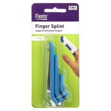 Finger Splint, Curved, S,M,L, 3 Piece Set
