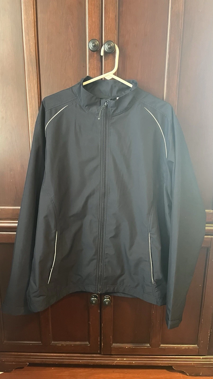 Cutter & Buck Men’s WeatherTec Jacket Black XL Water Wind Resistant