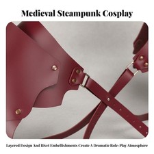 Steampunk-Einzelpauldron Wikingedgy & rustic-Stil Schultedgy & rusticSchultedgy