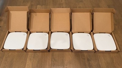 Lot of 5 Extreme Networks AP510C WiFi 6 Access Points Tested w/ Mounts