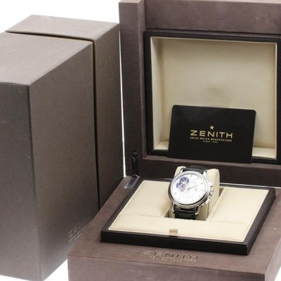 Zenith Chronomaster T Open 03.0240.4021/02.C495 40mm SS Silver Dial Watch #C5402