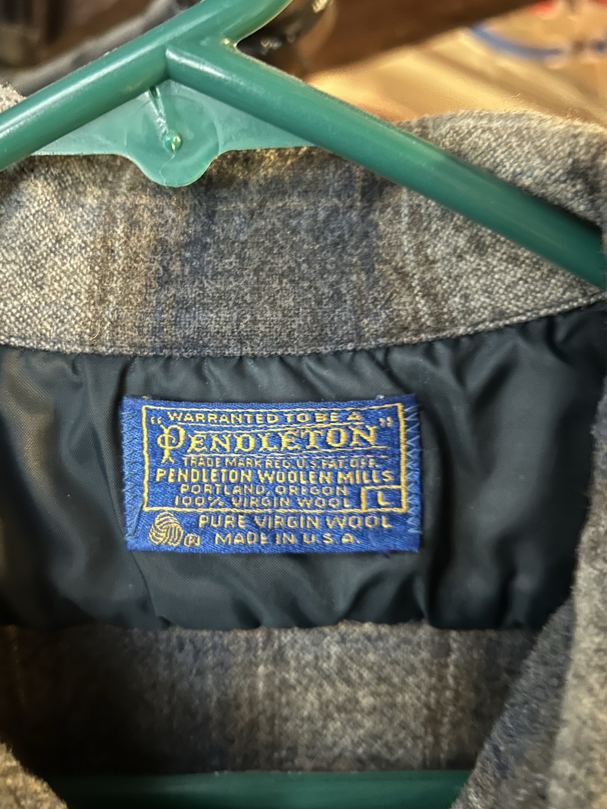 Pendleton Wool Men’s Large Button Up - image 3